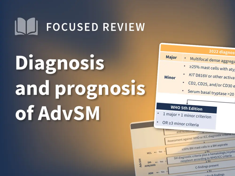 A guide to diagnosis and prognostic tools for AdvSM